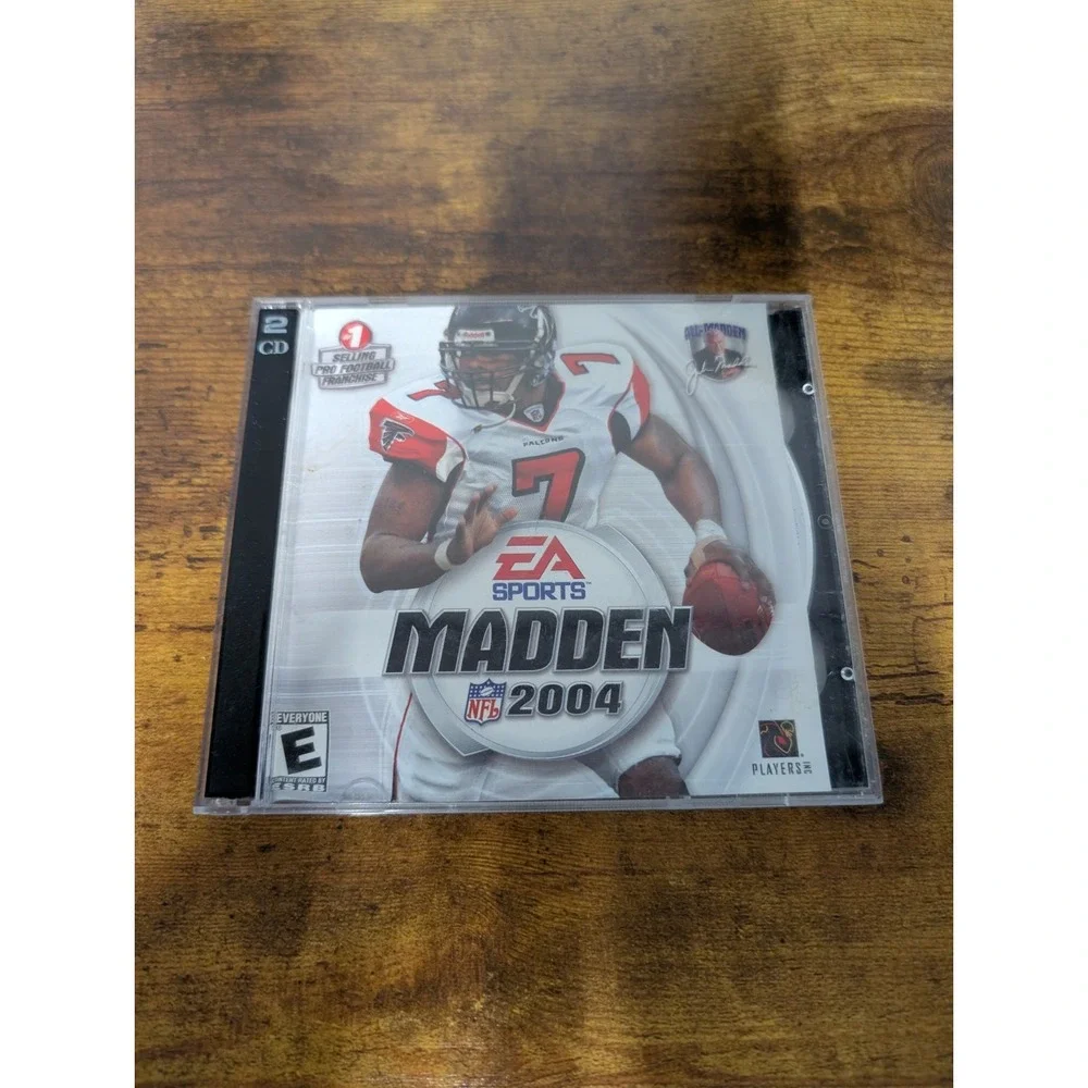 Madden NFL‎ 2004 PC VIDEO GAME Michael Vick Cover 2 Disc